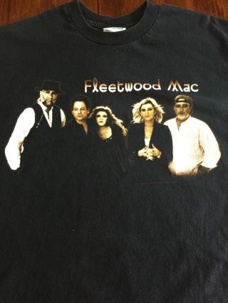 Vintage 1997 Fleetwood Mac Concert Tour Shirt T - Shirt L