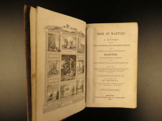 1846 John Foxe’s Book of Martyrs Acts & Monuments Illustrated Martyrology Foxe 2