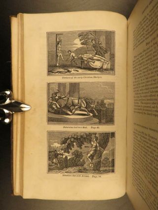1846 John Foxe’s Book of Martyrs Acts & Monuments Illustrated Martyrology Foxe 6