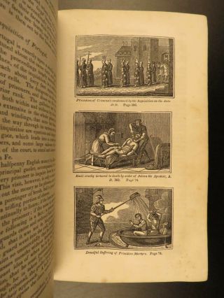 1846 John Foxe’s Book of Martyrs Acts & Monuments Illustrated Martyrology Foxe 7