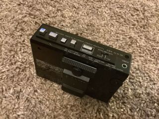 Sony Vintage 80s Walkman TV/FM/AM Radio & Stereo Cassette Player WM - F 80 Reverse 4