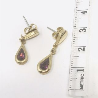 Vintage Avon Small Dangle Earrings Costume Jewelry 2