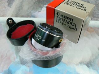 Canon Extender Fd 2x - B Teleconverter For Canon Fd Lenses Less Than 300mm