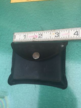 Vintage Draft - Rite By BACHARACH Pocket Manometer Gauge W/original case 7