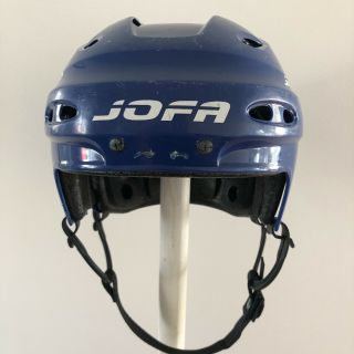 JOFA hockey helmet 690L Large 56 - 61 senior blue vintage classic okey 3