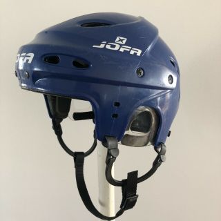 JOFA hockey helmet 690L Large 56 - 61 senior blue vintage classic okey 5