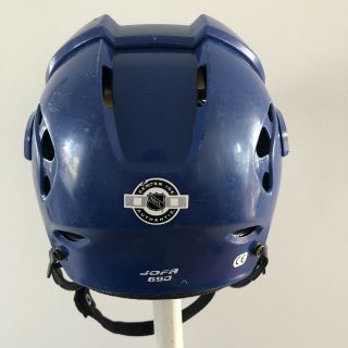 JOFA hockey helmet 690L Large 56 - 61 senior blue vintage classic okey 7