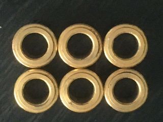 Vintage Gold Kluson Tuner Ferrules / Bushings For Gibson Fender And Others