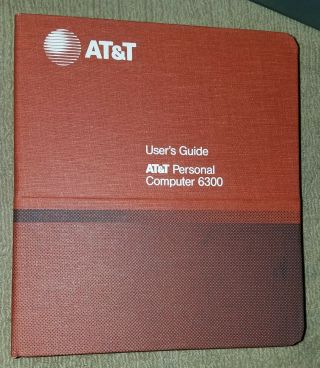 AT&T Personal Computer 6300 Users Guides GWBasic MS - DOS and User Guide 4