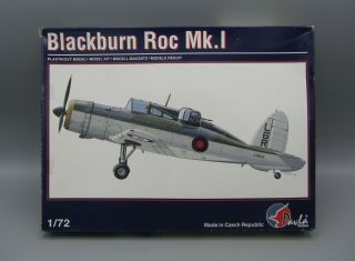 Vintage Nos - Pavla 1/72 Blackburn Roc Mk.  I Plane Model Kit / 72009