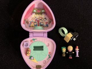 Polly Pocket Vintage Bluebird 1991 Perfect Piano Ring Compact Play Set Complete