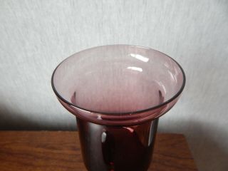 Vintage Italian/Empoli Purple Glass Lidded Apothecary/Bon Bon Dish or Jar 5