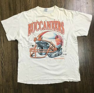 1995 Shirt Xplosion Tampa Bay Buccaneers Made In Usa T Shirt Sz Xl Vintage Nfl