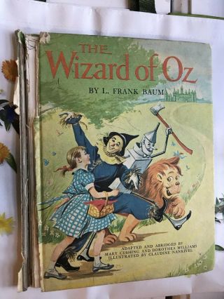 The Wizard Of Oz L.  Frank Baum Mary Cushing,  Dorothea Williams 1962 Large Format