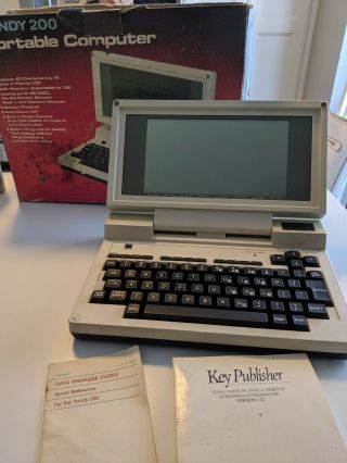 Tandy 200 Portable Computer