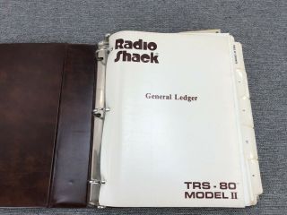 General Ledger | Radio Shack TRS - 80 Model II Microcomputer 26 - 4601 3