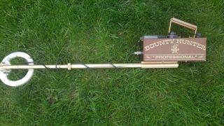 Bounty Hunter " Professional " By Pni Inc Vintage Metal Detector As - Is