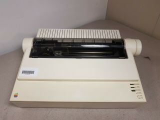 Vintage Apple Imagewriter Ii A9m0310 Dot Matrix Printer