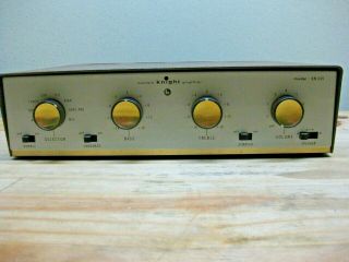 Vintage Rare Knight Kn - 515 Mono Integrated Tube Amplifier,  12ax7,  El84,