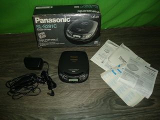 Vintage Panasonic Cd Player Sl - S291c Discman