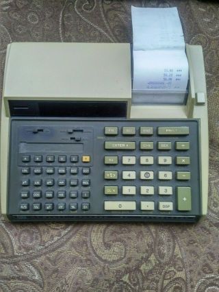Hewlett - Packard HP 97 Printing Calculator,  AC Adapter - 2