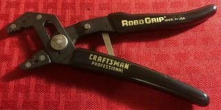 Vintage Craftsman Professional Robo Grip Pliers 45016,  7 " Self Adjusting Pliers
