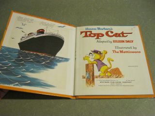 Hanna - Barbera ' s Top Cat 1963 Top Tale Book 2468 3