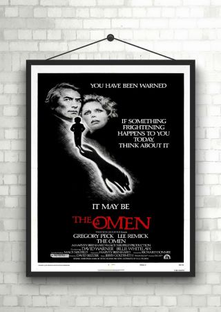 The Omen Classic Vintage Large Movie Poster Art Print A0 A1 A2 A3 A4 Maxi