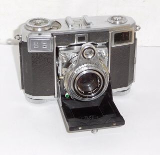 Zeiss Ikon Contessa 35mm Film Rangefinder Camera Tessar 45mm F/2.  8 Lens