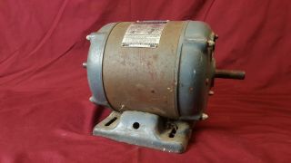 Vintage Craftsman 113.  19063 Capacitor Motor 1 Hp 2450 Rpm Table Saw Motor