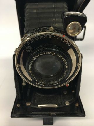 Vintage Voigtlander Bessa Folding Camera 2