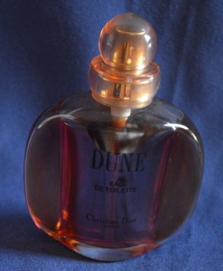 Vintage Christian Dior Dune 1.  7 Oz 50 Ml Eau De Toilette Edt Spray Perfume