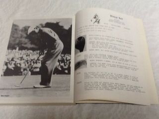 Vintage Golf Book 