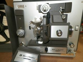 Bell & Howell Model 456a Dual 8mm 8 Film Projector Autoload