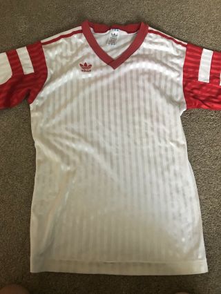 1990 Vintage Adidas Away Football Shirt Men’s Size 34/36