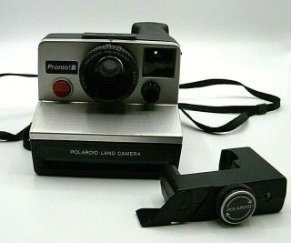 Vintage Polaroid Land Camera Pronto B Sx - 70 W/ Strap & Self Timer (j1)