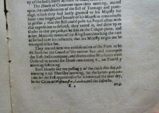 ENGLISH CIVIL WAR PAMPHLET 1642 PARLIAMENT Pecke MARCH APRIL News IRELAND Hull 7
