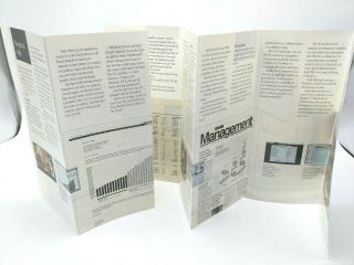 APPLE MACINTOSH 512K / PLUS vintage advertising brochure 6