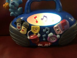 Vintage Blues Clues Light Up Musical Boombox