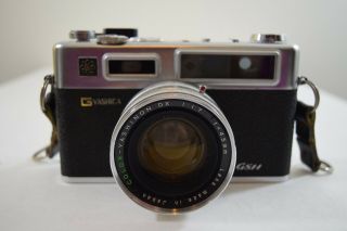 Yashica 35 Gsn 35mm Film Electro Camera 1:1.  7 45mm Lens