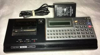 Tandy Trs - 80 Pc - 8 Pocket Computer W/ Printer Cassette Interface & Adapter,
