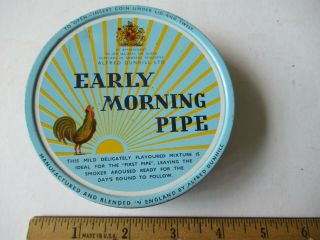 Vintage Tobacco Tin - - Early Morning Pipe - Tobacco