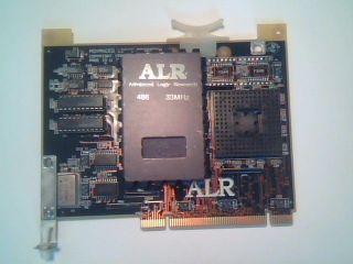 Alr 486 486dx - 33 Cpu Chip And Card 12207491 Revf 1990
