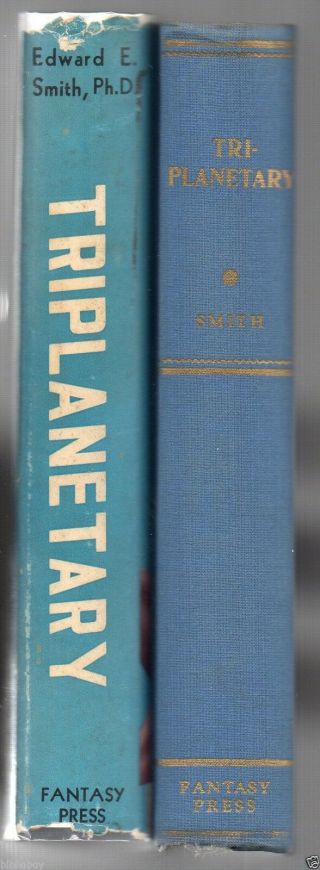 1948 Signed Limited First edition of Triplanetary by E.  E.  Smith,  Fantasy Press 5