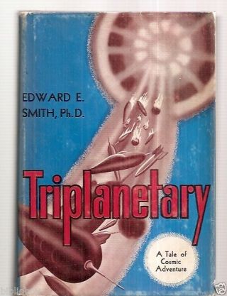 1948 Signed Limited First edition of Triplanetary by E.  E.  Smith,  Fantasy Press 6