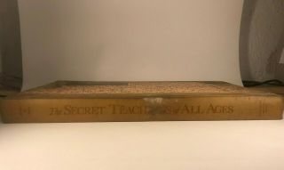 THE SECRET TEACHINGS OF ALL AGES Manly P.  Hall Signed Limited Deluxe Ed. 3