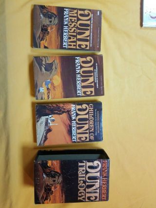 Frank Herbert Dune Trilogy Boxed Set