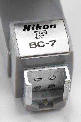 (63) Vintage Nikon F Flash Unit BC - 7 w/IB,  pouch,  box,  in collector ' s 5