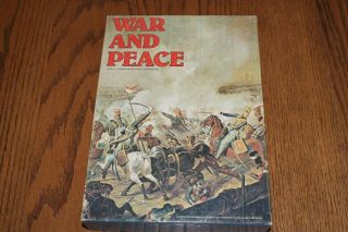 Vintage Avalon Hill War And Peace War Game - - The Napoleonic Wars 1805 - 1815