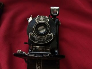 Vintage Kodak Vest Pocket Series III Film Camera with Matching Leather Case 4